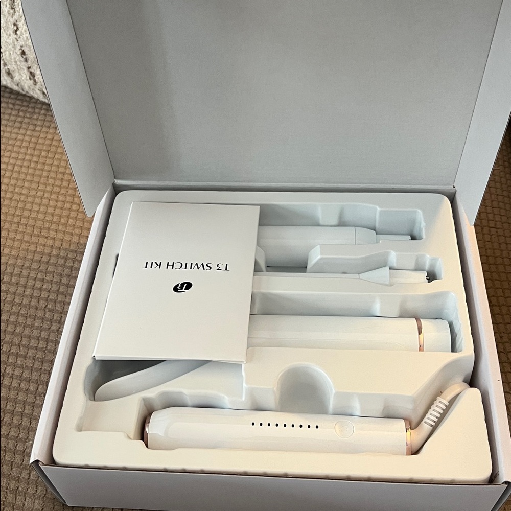 T3 Curl Trio Switch Kit - White and Rose Gold